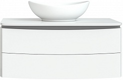 Vigo Мебель для ванной Cosmo 100 подвесная белая – фотография-3